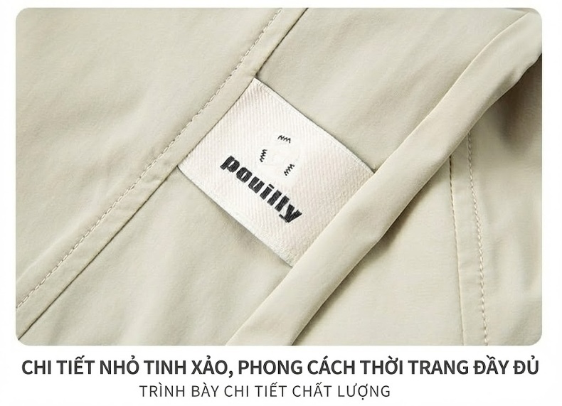 Quần dài thể thao nam ống bo thun lưng co giãn chất băng lụa mùa hè chi tiết 15