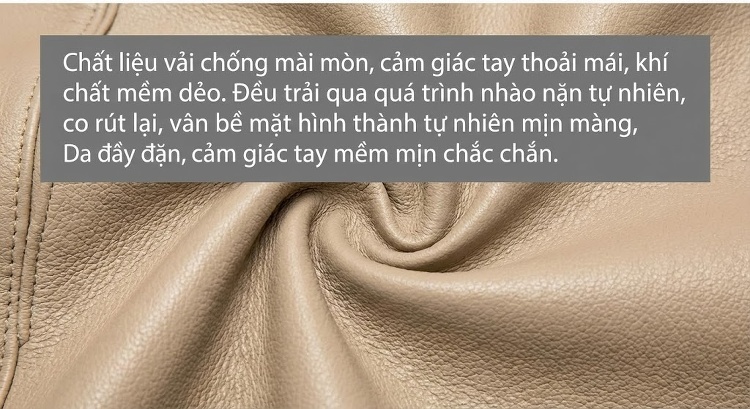 Túi Xách Tay Nữ Đeo Vai Da Bóng Thiết Kế Đơn Giản Phong Cách Trung Niên Sức Chứa Lớn Màu Be, Đen, Nâu chi tiết 2