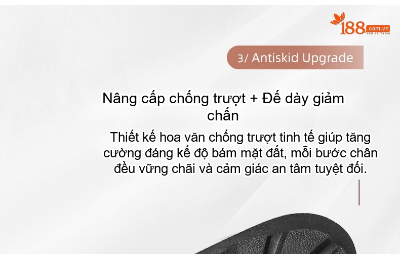 Boot Chelsea Nam Da Bò Mũi Nhọn Khắc Hoa Chiều Cao Đế Khoảng 4cm Màu Đen, Nâu chi tiết 5