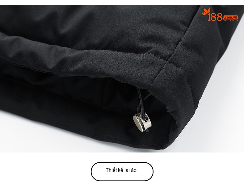 Áo Khoác Cotton Nam Nữ Dáng Rộng Có Mũ Trùm Đầu Dày Dặn Màu Đen, Trắng, Xám, Xanh... chi tiết 26