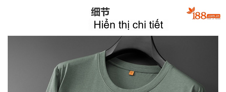 Áo Thun Tay Ngắn Nam Cổ Tròn Form Rộng Màu Trắng, Đen, Xanh Lá, Xám... chi tiết 29