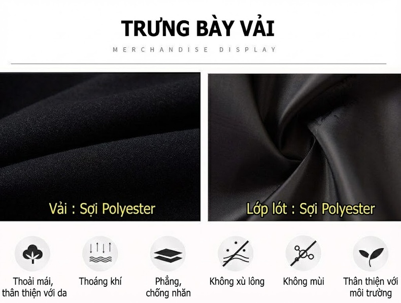 Áo Khoác Nam Mỏng Cổ Bẻ Khóa Kéo Phong Cách Trung Niên Màu Đen chi tiết 3