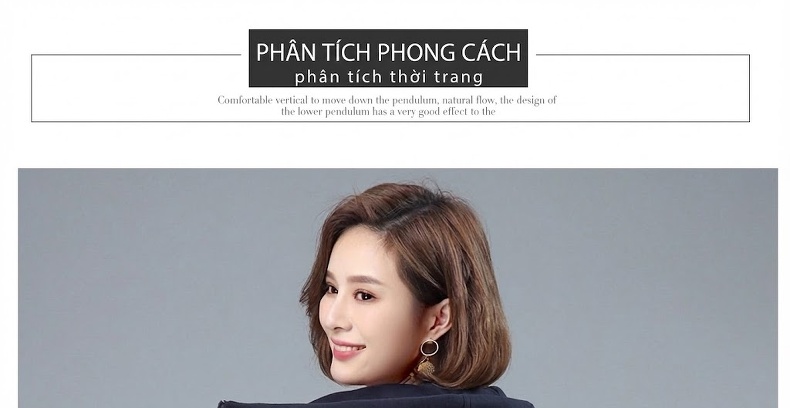 Áo Khoác Nữ Dệt Kim Lót Lông Dày Dặn Có Mũ Trùm Đầu Dáng Rộng Màu Tím, Xanh Navy chi tiết 6