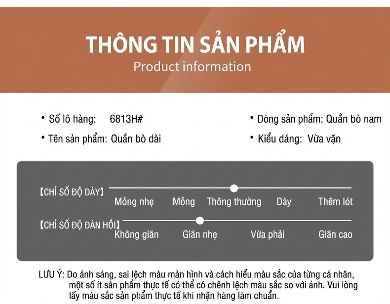 Quần Jean Dài Nam Ống Suông Phong Cách Hàn Quốc Co Giãn Thoải Mái Màu Xanh Dương, Đen chi tiết 3