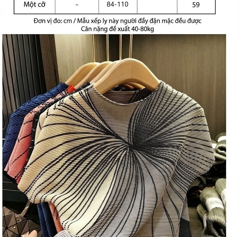 Áo Thun Nữ Tay Ngắn Dập Ly In Họa Tiết Phong Cách Hàn Quốc Màu Be, Cam, Xanh Dương, Xám... chi tiết 2