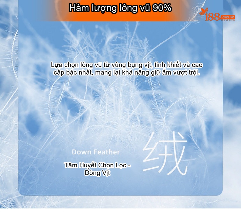 Áo Khoác Phao Lông Vũ Nam Ba Lớp Chống Thấm Nước Có Mũ chi tiết 6