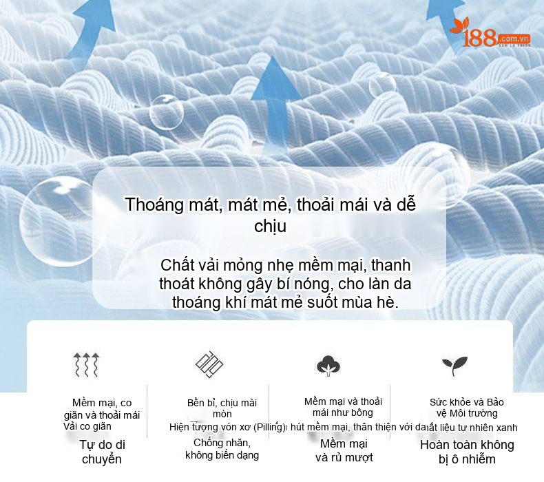 Quần Jean Nam Ống Đứng Mỏng Co Giãn Thoải Mái Màu Xanh chi tiết 6