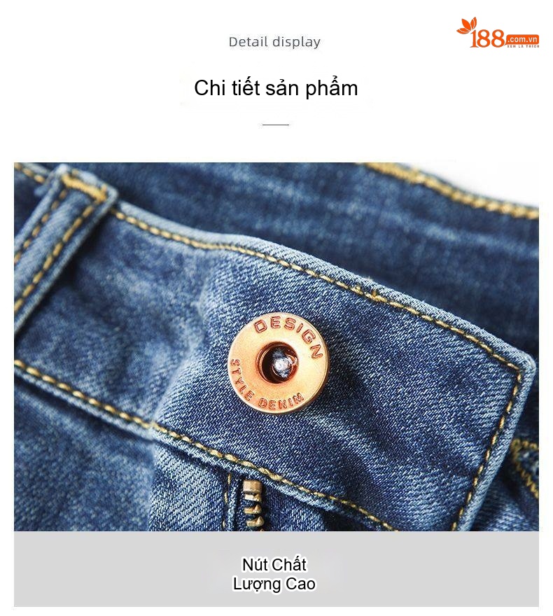 Quần Jean Nam Ống Đứng Lụa Lyocell Cao Cấp, Thoải Mái Màu Xanh Dương, Xám chi tiết 36