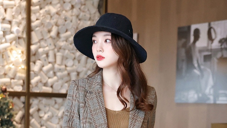 Áo Khoác Blazer Nữ Kẻ Ô Một Nút Phong Cách Thời Trang Thanh Lịch chi tiết 2