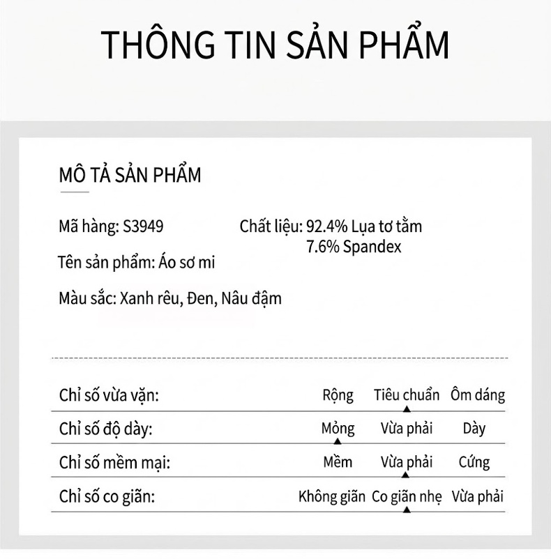 Áo Sơ Mi Nam Tay Ngắn Lụa Tơ Tằm Họa Tiết Phong Cách Hàn Quốc Màu Đen, Nâu, Xanh Lá... chi tiết 1
