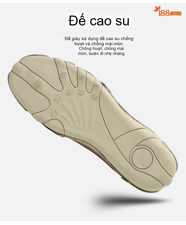 Giày Thể Thao Nam Thoáng Khí Da Thật Chiều Cao Đế Khoảng 3cm Phong Cách Hàn Quốc Màu Be, Xám chi tiết 14