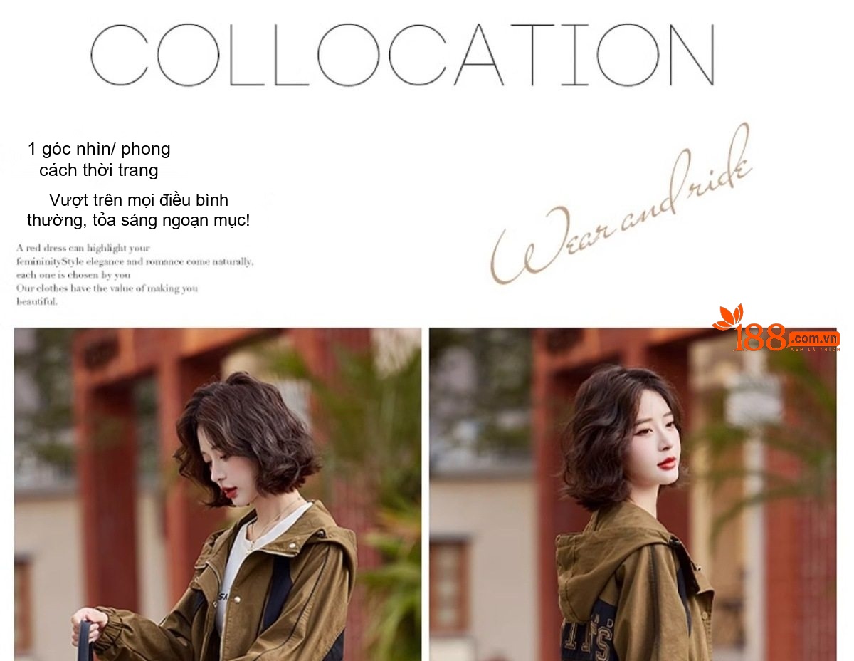 Áo Khoác Gió Dáng Rộng Nữ Trung Niên Có Mũ Trùm Đầu Dây Rút Eo Phong Cách Hàn Quốc Màu Xanh Olive, Đen chi tiết 7