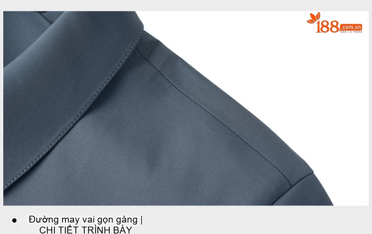 Áo Khoác Bomber Nam Lụa Tơ Tằm Công Sở Chống Nhăn Màu Xám, Nâu, Xanh Đen chi tiết 29