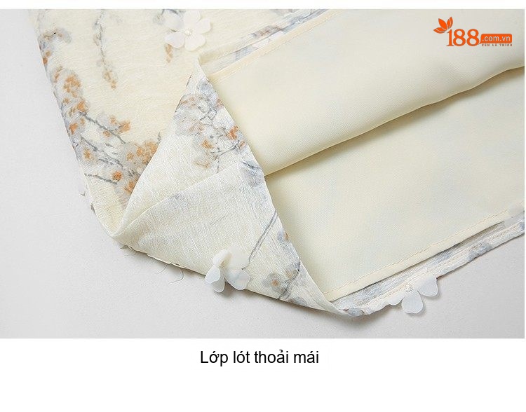 Váy Ôm Body Tay Bồng Cổ chữ Vuông Xẻ Tà Thanh Lịch chi tiết 20