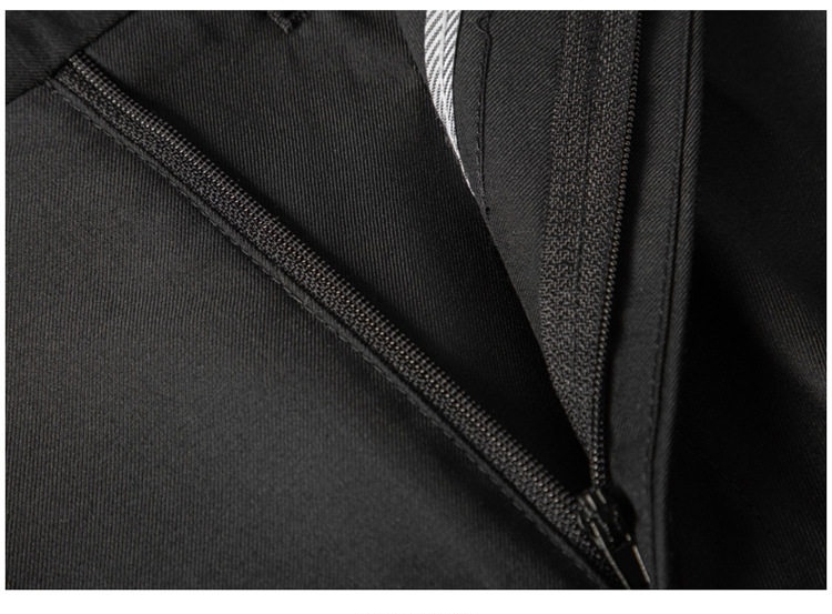 Quần Tây Nam Dáng Slimfit Vải Cotton Chống Nhăn Màu Đen, Xám chi tiết 31