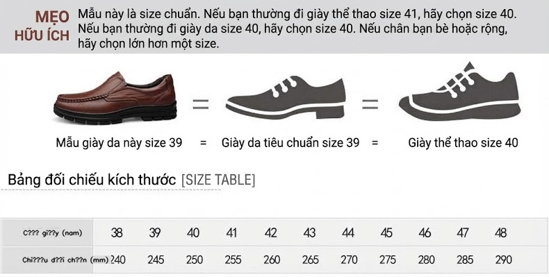 Giày Lười Nam Da Thật Lỗ Thoáng Mùa Hè Chiều Cao Đế Khoảng 1cm Màu Nâu, Đen chi tiết 23