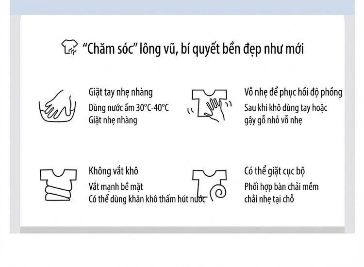 Áo Khoác Dáng Dài Nữ Chất Liệu Lông Vũ Dáng Áo Vest Màu Đỏ, Đen, Nâu chi tiết 11