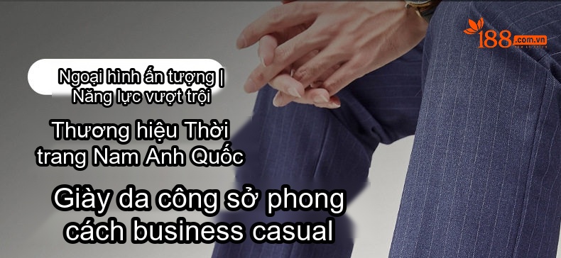 Giày Tây Buộc Dây Nam Da Bóng Chiều Cao Đế Khoảng 3cm Màu Đen, Nâu chi tiết 1