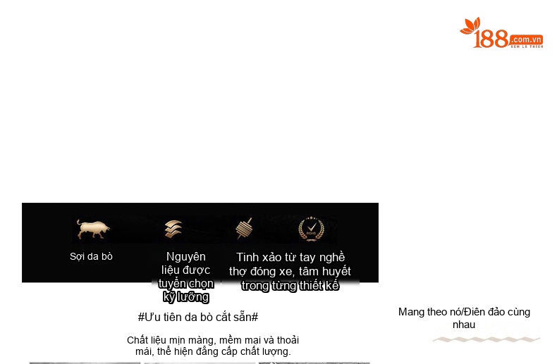 Túi Đeo Vai Nam Da Bò Phong Bì Thời Trang Công Sở Ipad Mỏng Nhẹ Màu Đen chi tiết 3
