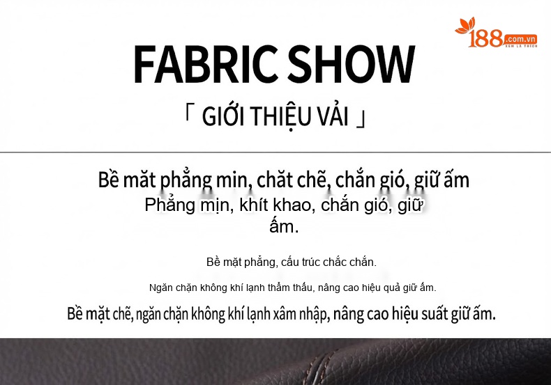 Áo Khoác Da Nam Lót Lông Cổ Bẻ Khóa Kéo Phong Cách Doanh Nhân Màu Đen, Nâu, Xám chi tiết 2