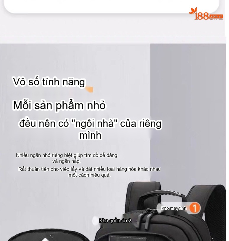 Balo du lịch leo núi nam chống thấm đa năng dung tích lớn 80L chi tiết 5