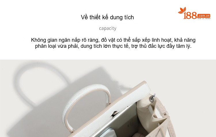 Túi Xách Tay Nữ Thiết Kế Độc Đáo Phong Cách Tối Giản Da Bóng Quai Xách Kelly Màu Đen, Trắng, Xám, Nâu... chi tiết 6