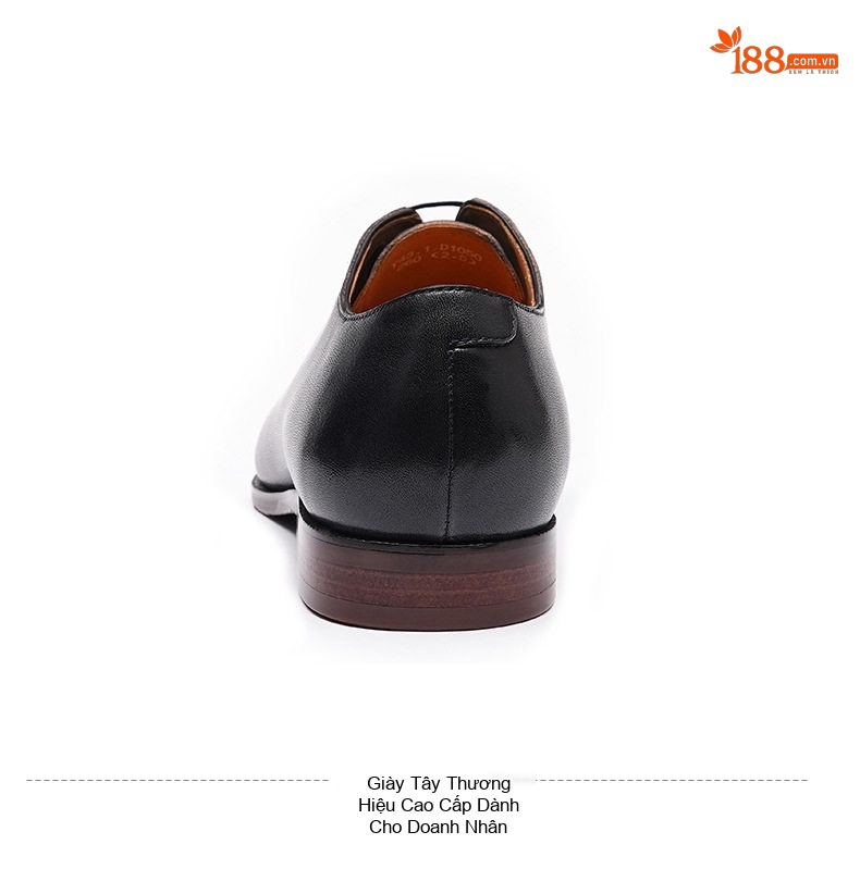 Giày Tây Oxford Nam Da Bò Thật Chiều Cao Đế Khoảng 3cm Màu Nâu Vàng, Đen chi tiết 18