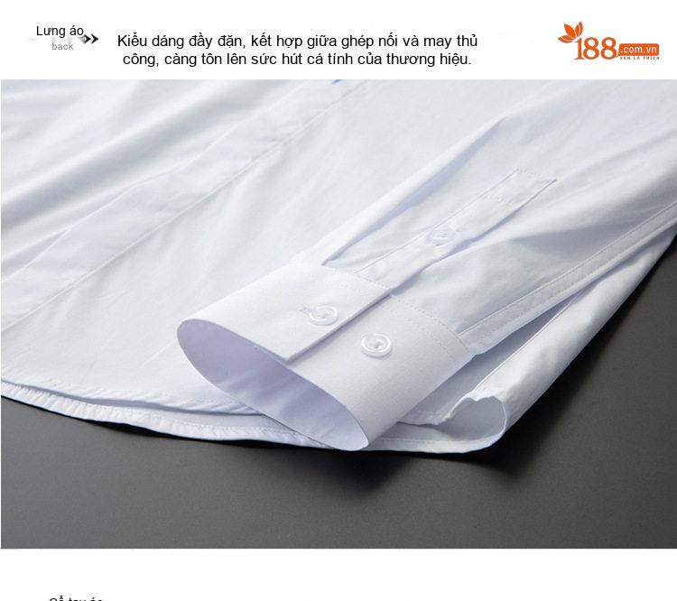 Áo Sơ Mi Tay Dài Nam In Hình Cánh Chim Phong Cách Âu Mỹ chi tiết 8