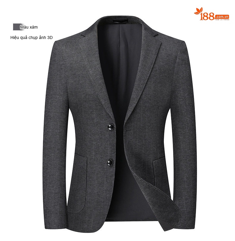 Áo Vest Nam Dáng Ôm Vừa Vặn Dày Dặn Không Nhăn Co Giãn Tốt Màu Nâu, Xám chi tiết 21