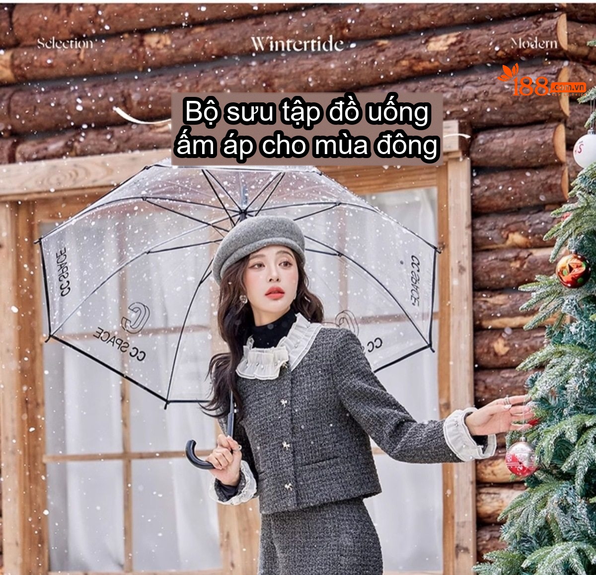 Set Áo Khoác và Chân Váy Dệt Kim Tiểu Thư Thanh Lịch Màu Xám, Đen chi tiết 1