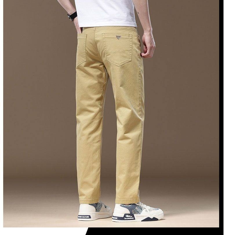 Quần Dài Nam Cotton Co Giãn 7 Màu Ống Đứng Thoải Mái chi tiết 18