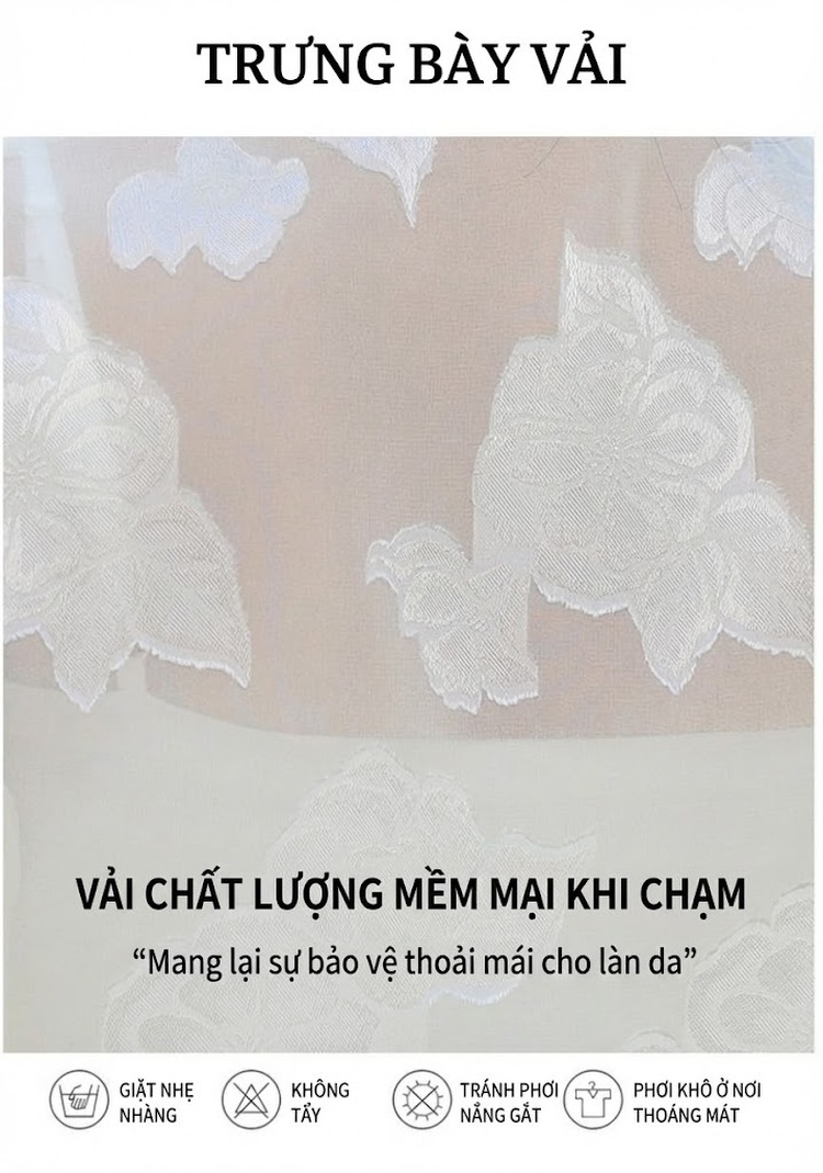 Áo Khoác Cardigan Nữ Kiểu Trung Quốc Tân Thời Thượng, Mỏng, Tay Lỡ Màu Xám, Đen, Xanh Lá, Trắng... chi tiết 7