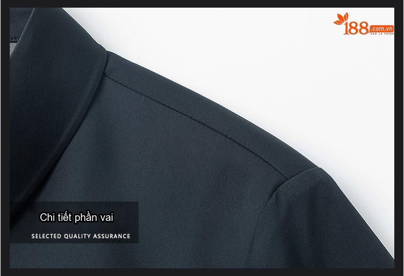 Áo Khoác Nam Cổ Bẻ Khóa Kéo Kiểu Dáng Công Sở Màu Xanh Navy, Nâu, Đen chi tiết 21