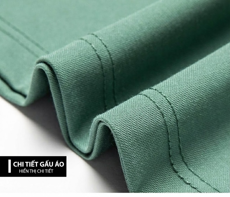 Áo Polo Nam Tay Ngắn Cổ Bẻ Màu Trắng, Đen, Xanh Lá, Be chi tiết 16