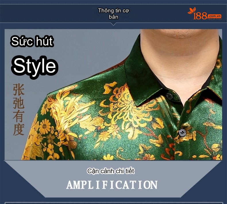 Áo Sơ Mi Nhung Dài Tay Trung Niên Lót Nhung Dày Dặn Màu Đen, Đỏ, Xanh Lá chi tiết 1