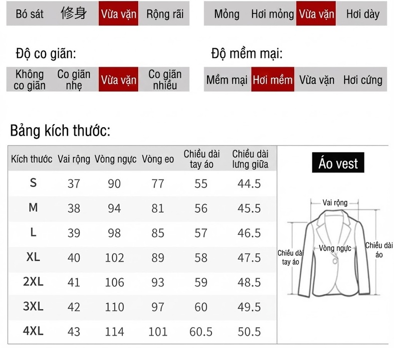 Bộ Vest Nữ Quần Ống Rộng Công Sở Cao Cấp Màu Đen, Tím, Cam, Xanh Lá chi tiết 14