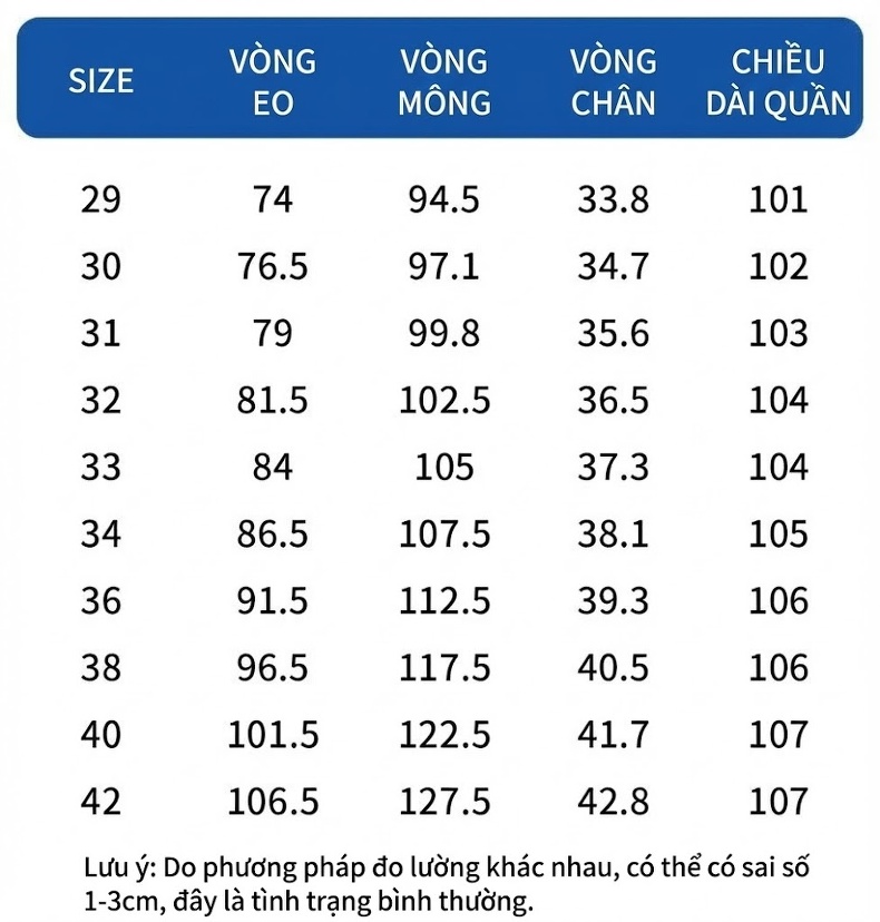 Quần Jean Nam Ống Đứng Dáng Rộng Co Giãn Thoải Mái Phong Cách Thu Đông Màu Xanh Đậm, Xanh Nhạt chi tiết 38