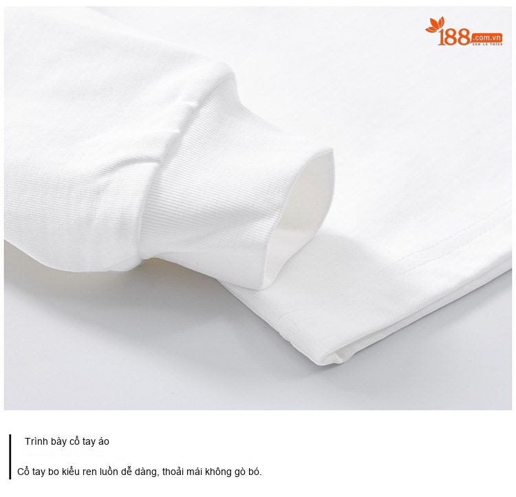 Áo Thun Tay Dài Nam Cotton Kiểu Dáng Tối Giản In Hình Phong Cảnh Màu Trắng chi tiết 14