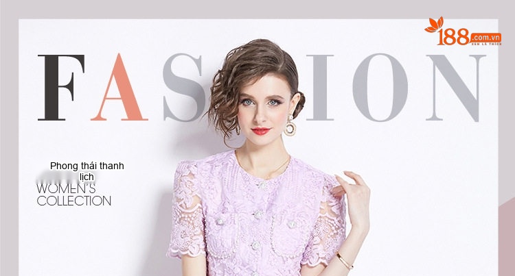 Set Áo Ren Tay Bồng Cổ Tròn Và Chân Váy Xòe Lưới Nữ chi tiết 1