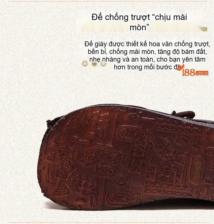Boot Nữ Da Bò Cổ Ngắn Đế Xuồng Chiều Cao Đế Khoảng 4cm Màu Đen, Nâu chi tiết 6