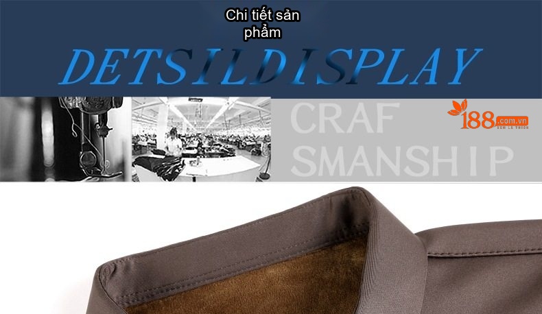 Áo Thun Polo Nam Dài Tay Lông Cừu Non Giữ Ấm Màu Đỏ Rượu, Xanh Navy, Đen, Nâu... chi tiết 26