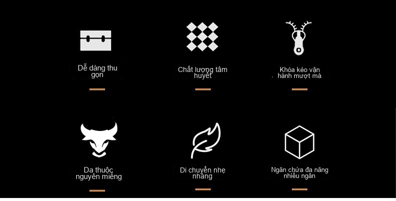 Ví Cầm Tay Nam Da Bò Đa Ngăn, Đựng Tiền, Điện Thoại Màu Đen chi tiết 3