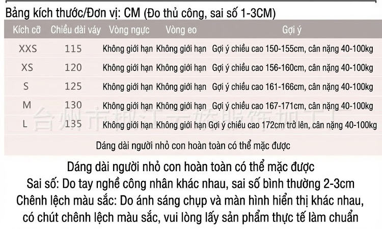 Váy Dài Nữ Dáng Xòe Thắt Eo Cổ Yếm Đính Nơ Chất Liệu Gấm Voan Màu Đỏ, Đỏ Rượu, Xanh Dương, Cam... chi tiết 2