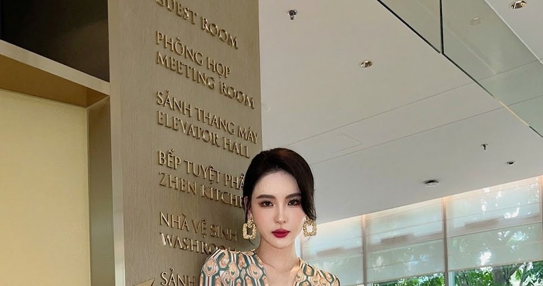 Váy Ôm Body Nữ Họa Tiết Hoa Văn Kiểu Pháp Thanh Lịch chi tiết 11