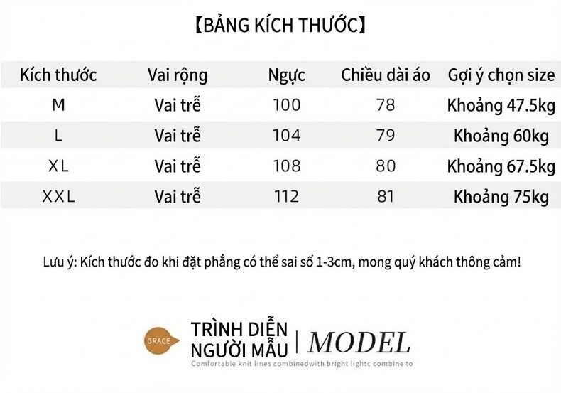 Áo Khoác Mangto Nữ Dáng Vừa Hàn Quốc Thanh Lịch Màu Be, Nâu Đất chi tiết 19