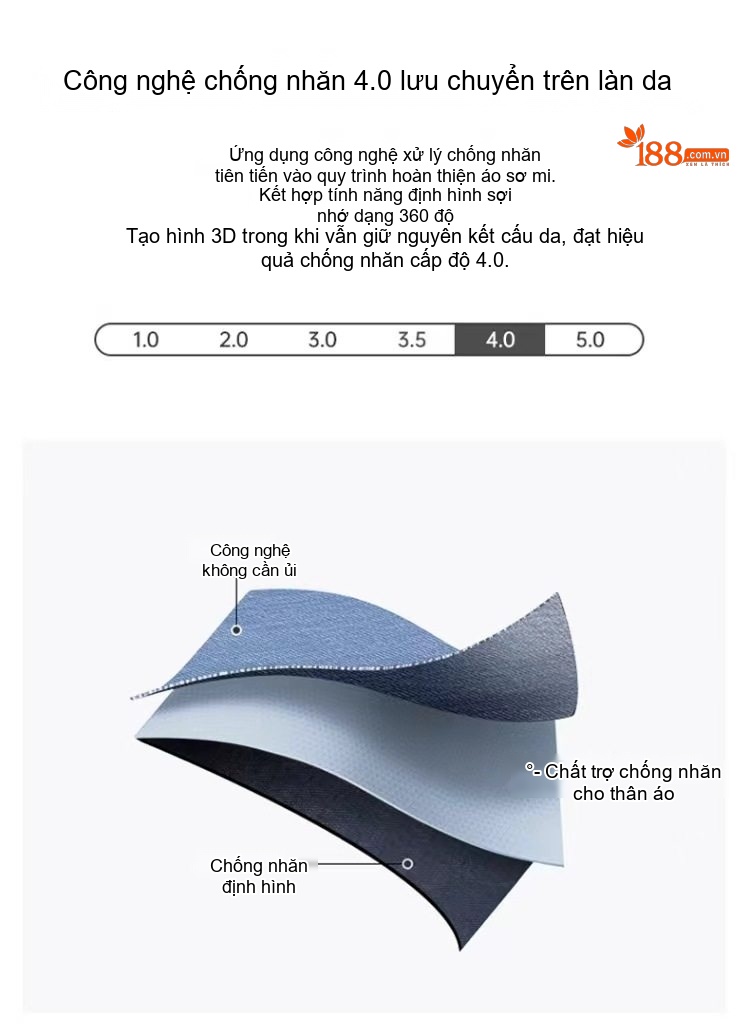 Áo Polo Nam Cộc Tay Ice Silk Không Nhăn Thoáng Khí Màu Đen, Xám, Xanh Navy chi tiết 3