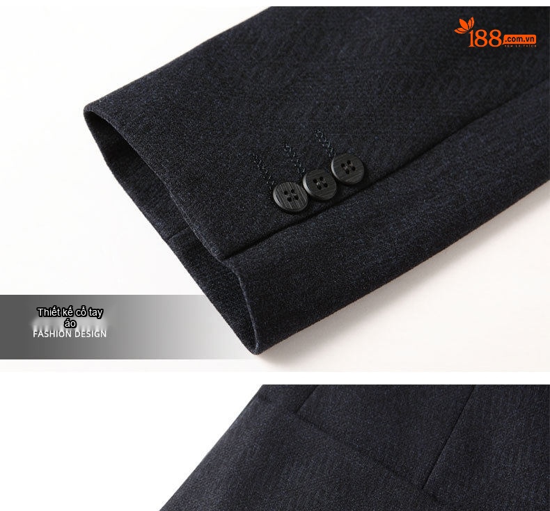 Áo Vest Nam Dáng Ôm Vừa Vặn Phong Cách Casual Thanh Lịch Màu Đen, Xám chi tiết 12