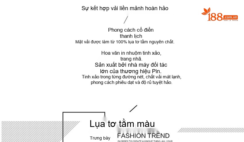 Chân Váy Dài Nữ Lụa Gấm Họa Tiết Eo Chun Dáng Ôm Màu Nâu, Be, Xám... chi tiết 3