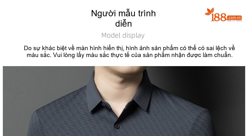 Áo Sơ Mi Nam Dài Tay Co Giãn Không Nhăn Phong Cách Công Sở Màu Trắng, Xanh Nhạt, Xám, Xanh Đậm... chi tiết 3