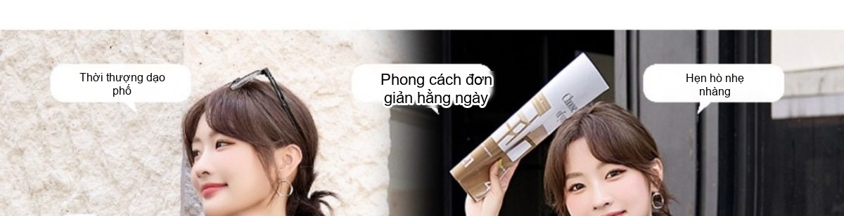 Áo Khoác Mangto Nữ Dáng Vừa Hàn Quốc Thanh Lịch Màu Be, Nâu Đất chi tiết 2